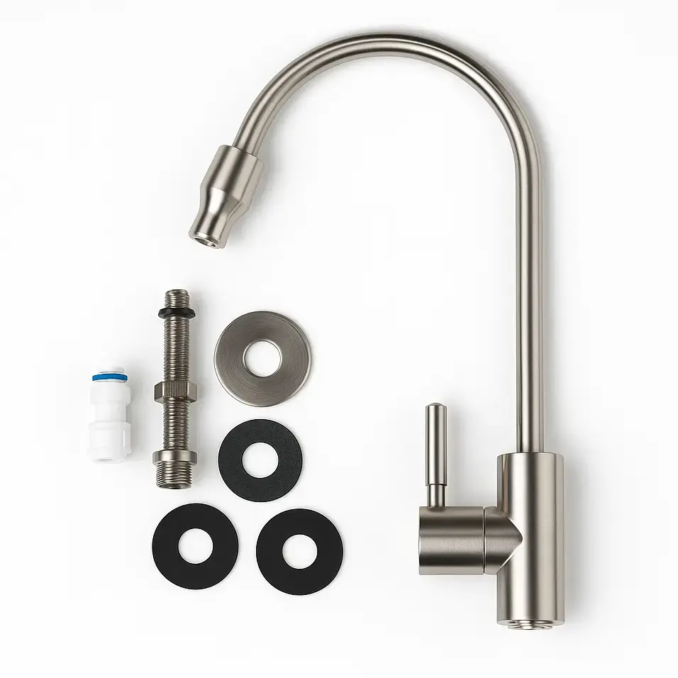 Colloimed - Osmose Wasserhahn mit Wirbler S316 - mit Zubehör.webp