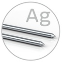 Colloimed Silber-Elektroden Ag 3mmx80mm S
