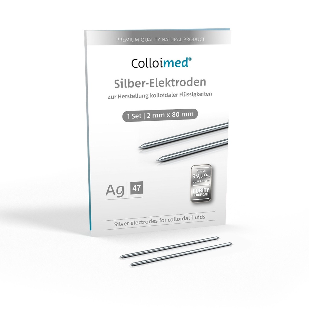Colloimed Silber-Elektroden Ag 2mmx80mm S