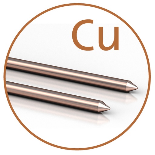 [M11004] Colloimed Kupfer-Elektroden Cu 3mmx80mm S