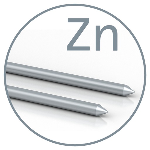 [M11005] Colloimed Zink-Elektroden Zn 3mmx80mm S