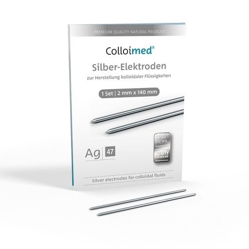 [M21012] Colloimed Silber-Elektroden Ag 2mmx140mm M