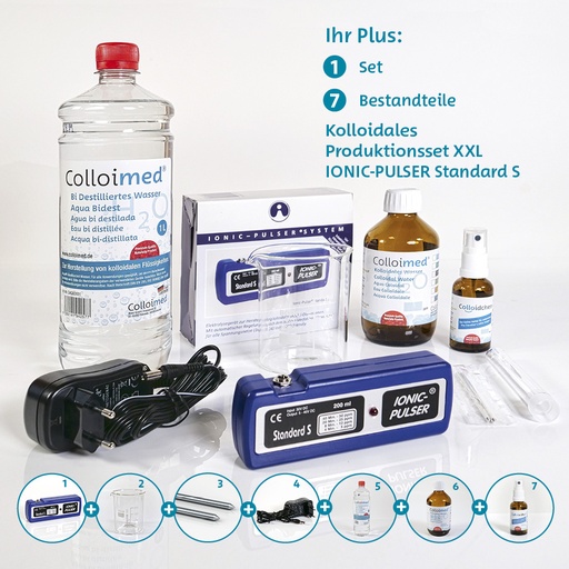[M10011] Medionic Ionic-Pulser Standard S - XXL-Set